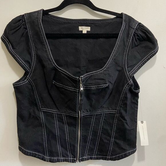 NWT pilcro for Anthropologie stitch corset top 🦋 - Picture 3 of 8